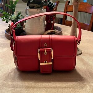 NWT Michael Kors Spiced Coral Medium Shoulder purse